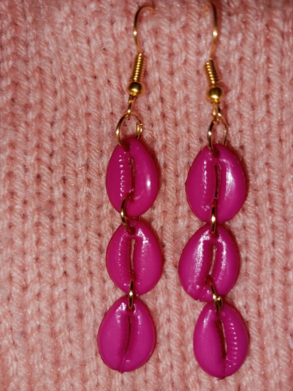 Cowrie Shell Earring