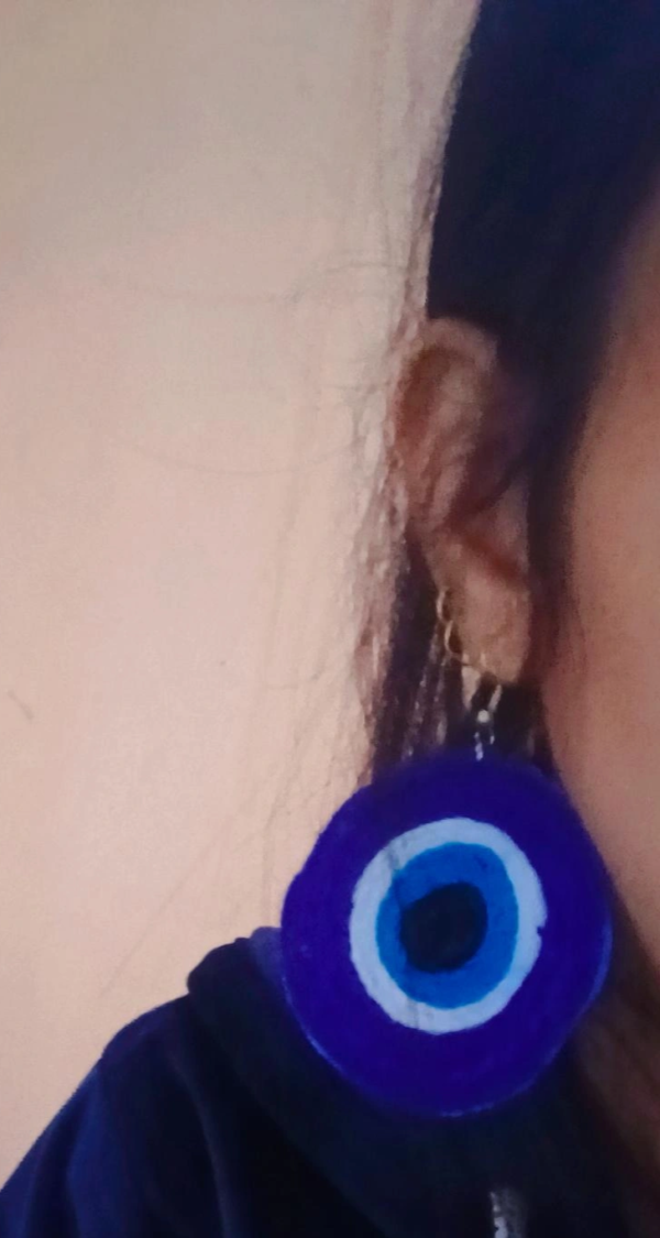 Evil eye earrings - Image 5