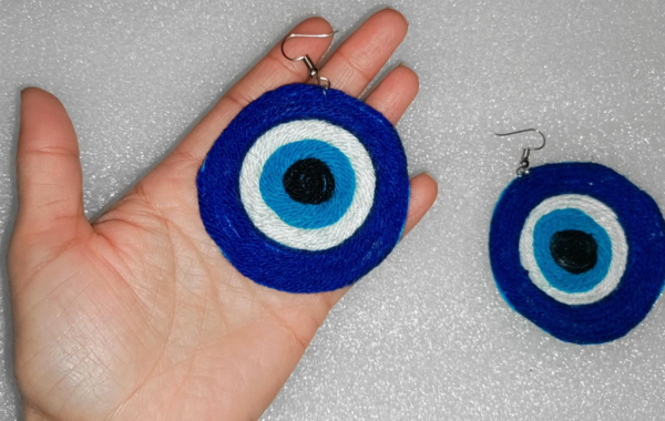 Evil eye earrings - Image 3